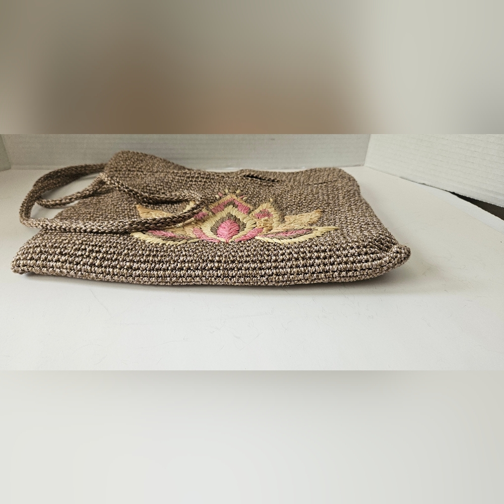 The Sak Linden Crochet Lotus Convertible‎ Crossbody Bag - Picture 7 of 8